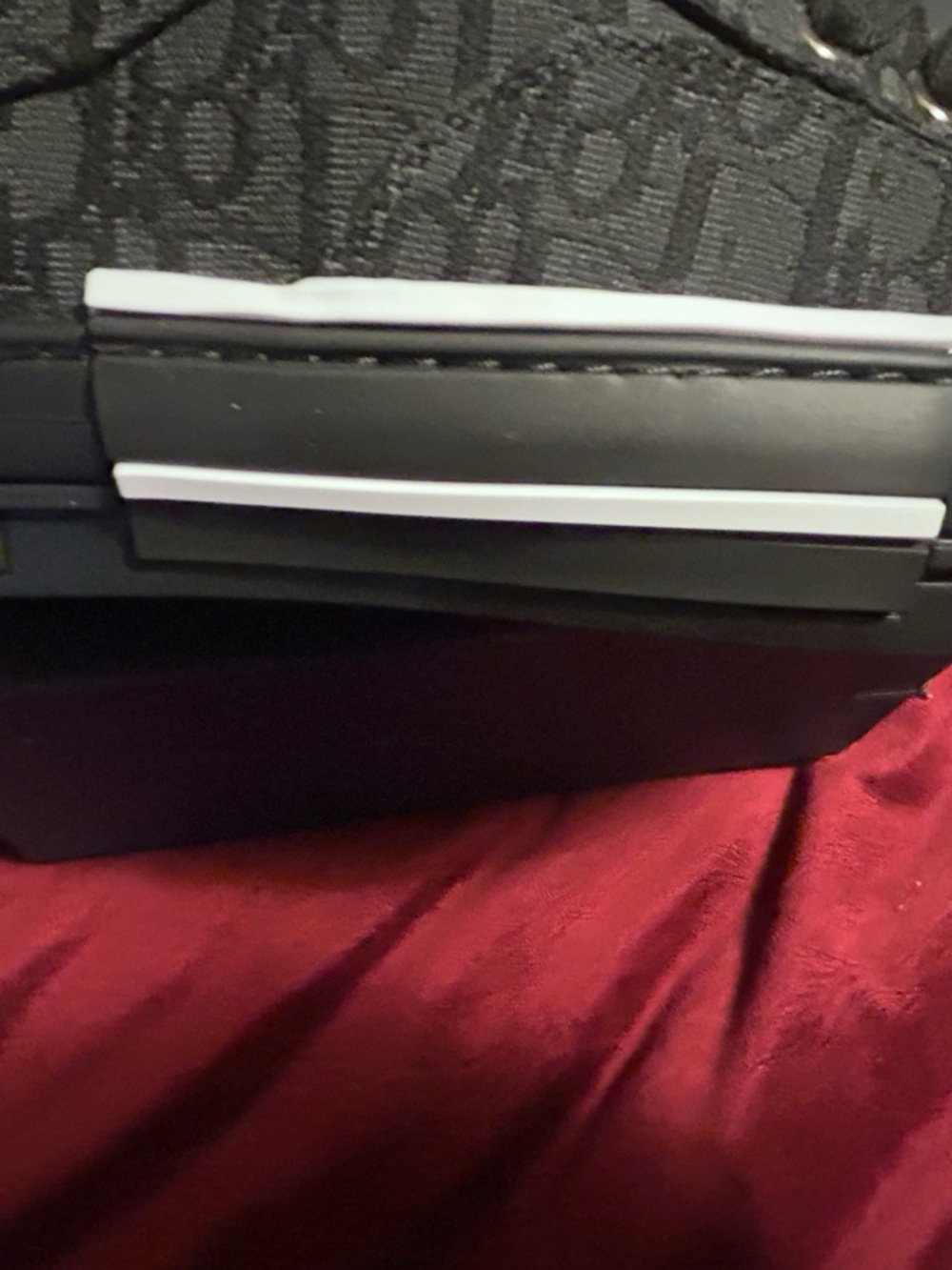 Dior B23 Low Black Men's Low-Top Jacquard Sneakers - Picture 5 of 6